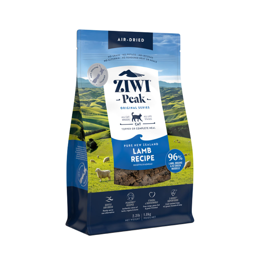 ZIWI Peak Air Dried Lamb Recipe Cat Food 1kg-Habitat Pet Supplies