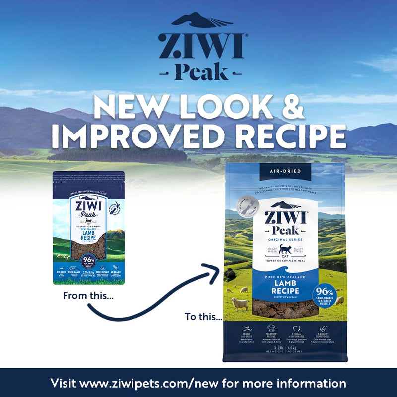 ZIWI Peak Air Dried Lamb Recipe Cat Food 400g