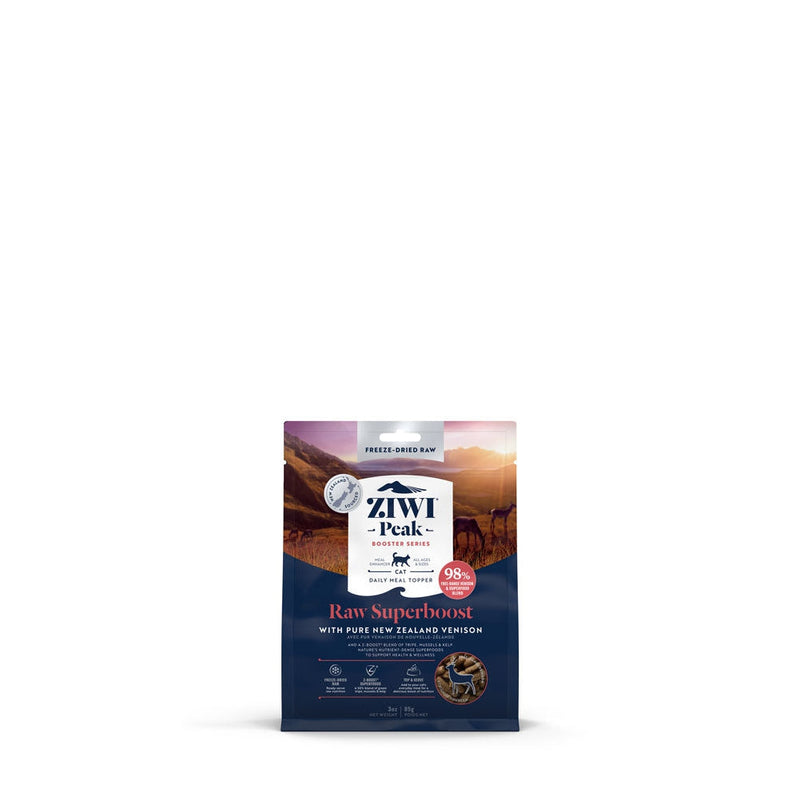 ZIWI Peak Raw Freeze Dried Superboost Venison Recipe Meal Enhancer for Cats 85g-Habitat Pet Supplies