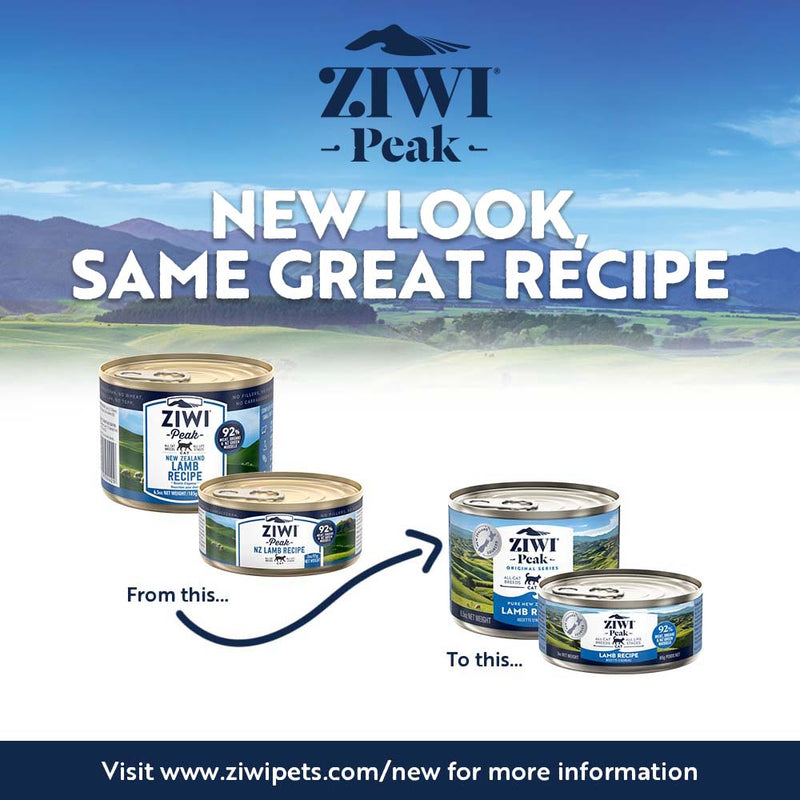 ZIWI Peak Wet Lamb Recipe Cat Food 185g