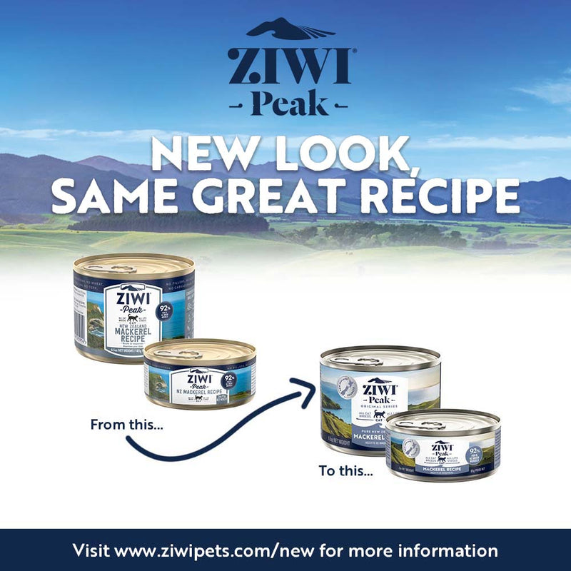 ZIWI Peak Wet Mackerel Recipe Cat Food 85g x 24