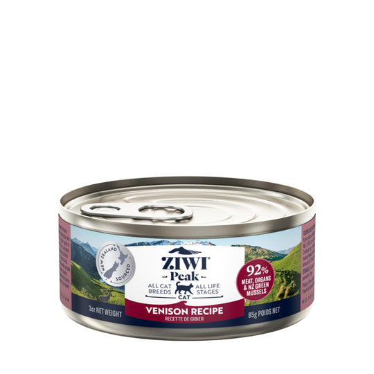 ZIWI Peak Wet Venison Recipe Cat Food 85g x 24