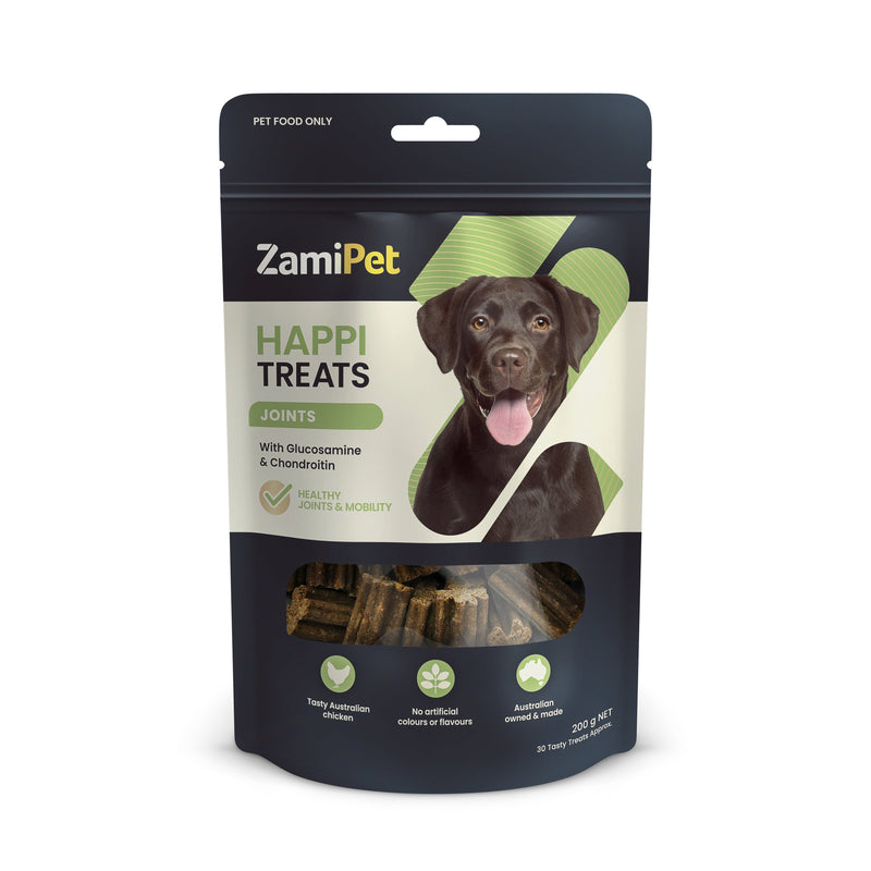 ZamiPet Happitreats Joint Chews for Dogs 200g 30 Pack-Habitat Pet Supplies
