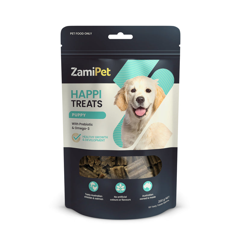 ZamiPet Happitreats Puppy Chews 200g 60 Pack-Habitat Pet Supplies