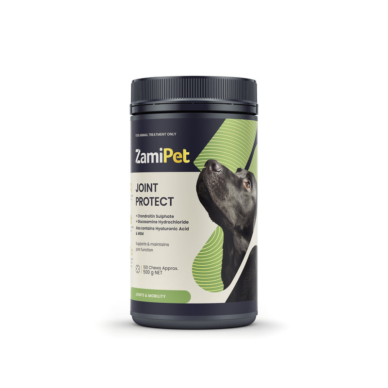 ZamiPet Joint Protect Chews for Dogs 500g 100 Pack-Habitat Pet Supplies