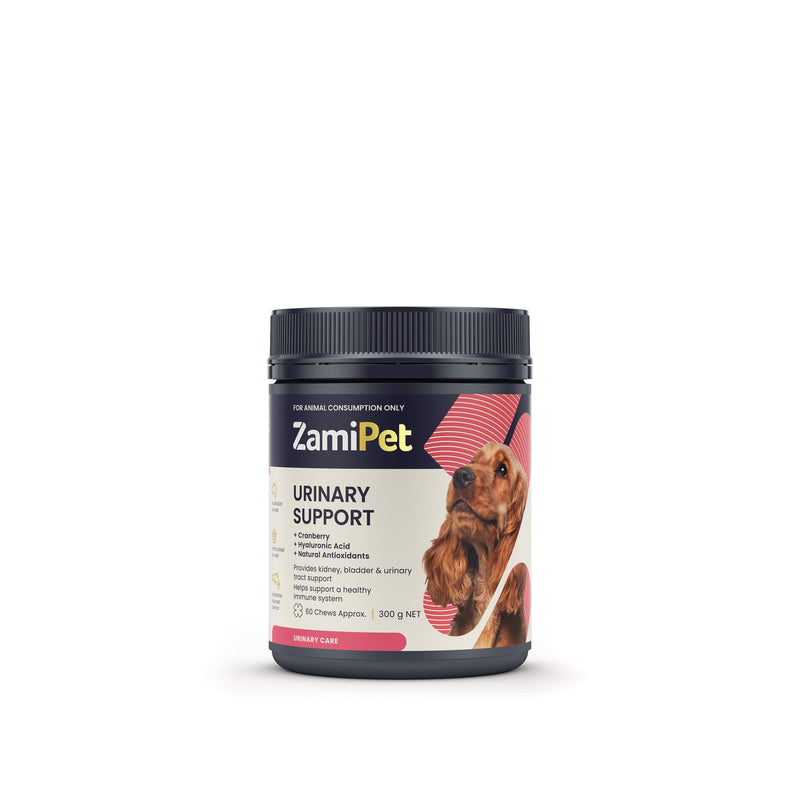 ZamiPet Urinary Support Chews for Dogs 300g 60 Pack-Habitat Pet Supplies