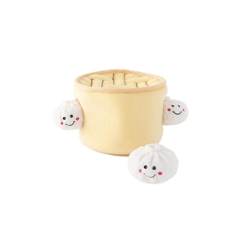 Zippy Paws Soup and Dumplings Burrow Dog Toy :->>-Habitat Pet Supplies