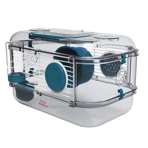 Zolux Rody 3 Small Animal Cage Mini Blue*-Habitat Pet Supplies