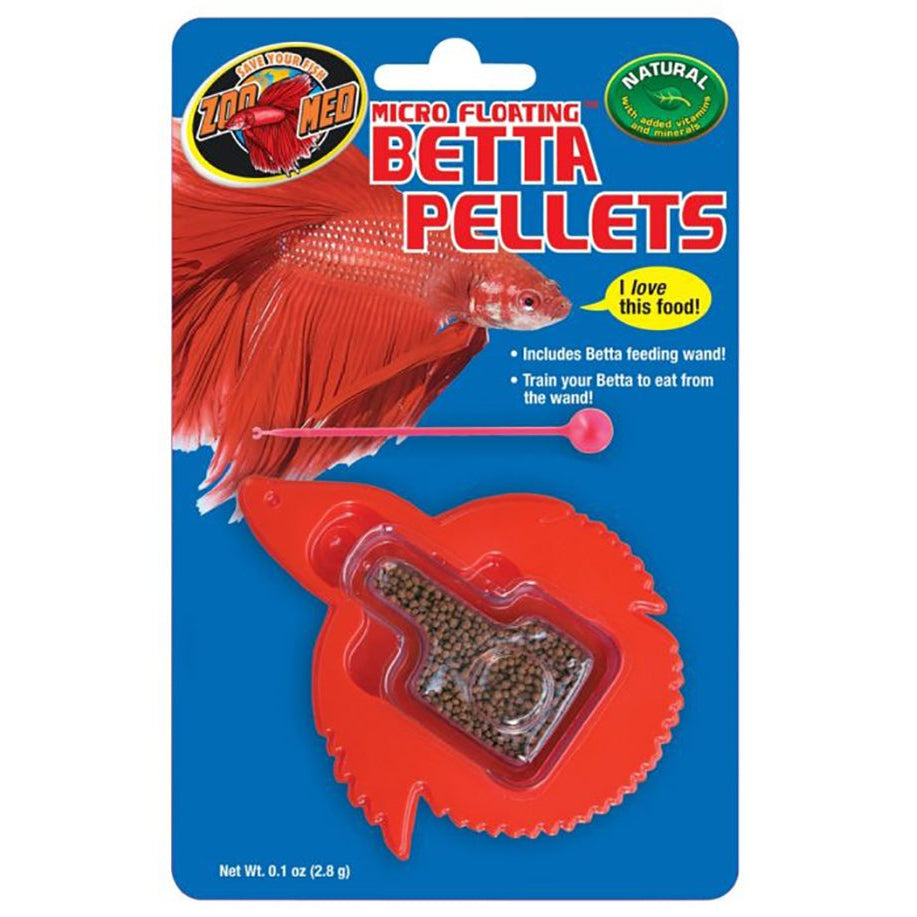 Zoo Med Micro Floating Betta Pellets 3.4g-Habitat Pet Supplies