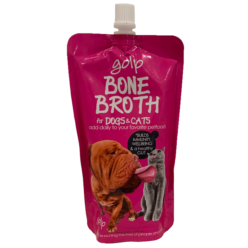 Golp Chicken Bone Broth for Dogs and Cats 250g
