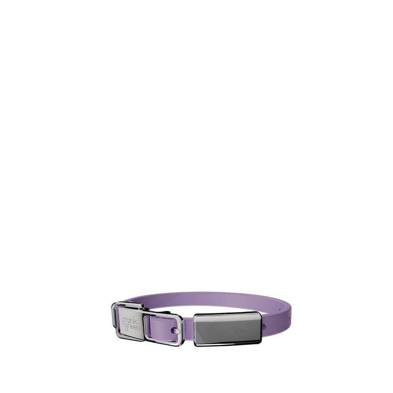 frank green Lilac Haze Dog Collar and Tag Small-Habitat Pet Supplies