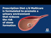 Hills Prescription Diet Dog c/d Multicare Urinary Care Dry Food 3.85kg