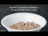 Hills Science Diet Kitten Healthy Cuisine Chicken and Rice Medley Canned Cat Food 79g (+_+)