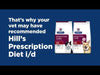 Hills Prescription Diet Dog i/d Digestive Care Chicken and Vegetable Stew Wet Food 156g