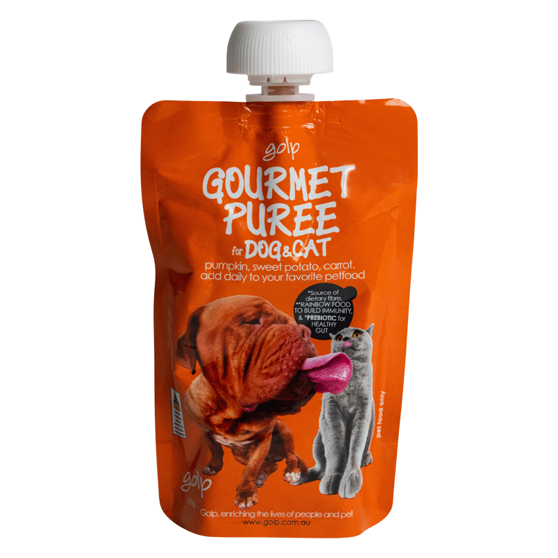 Golp Gourmet Pumpkin Puree for Dogs and Cats 130g